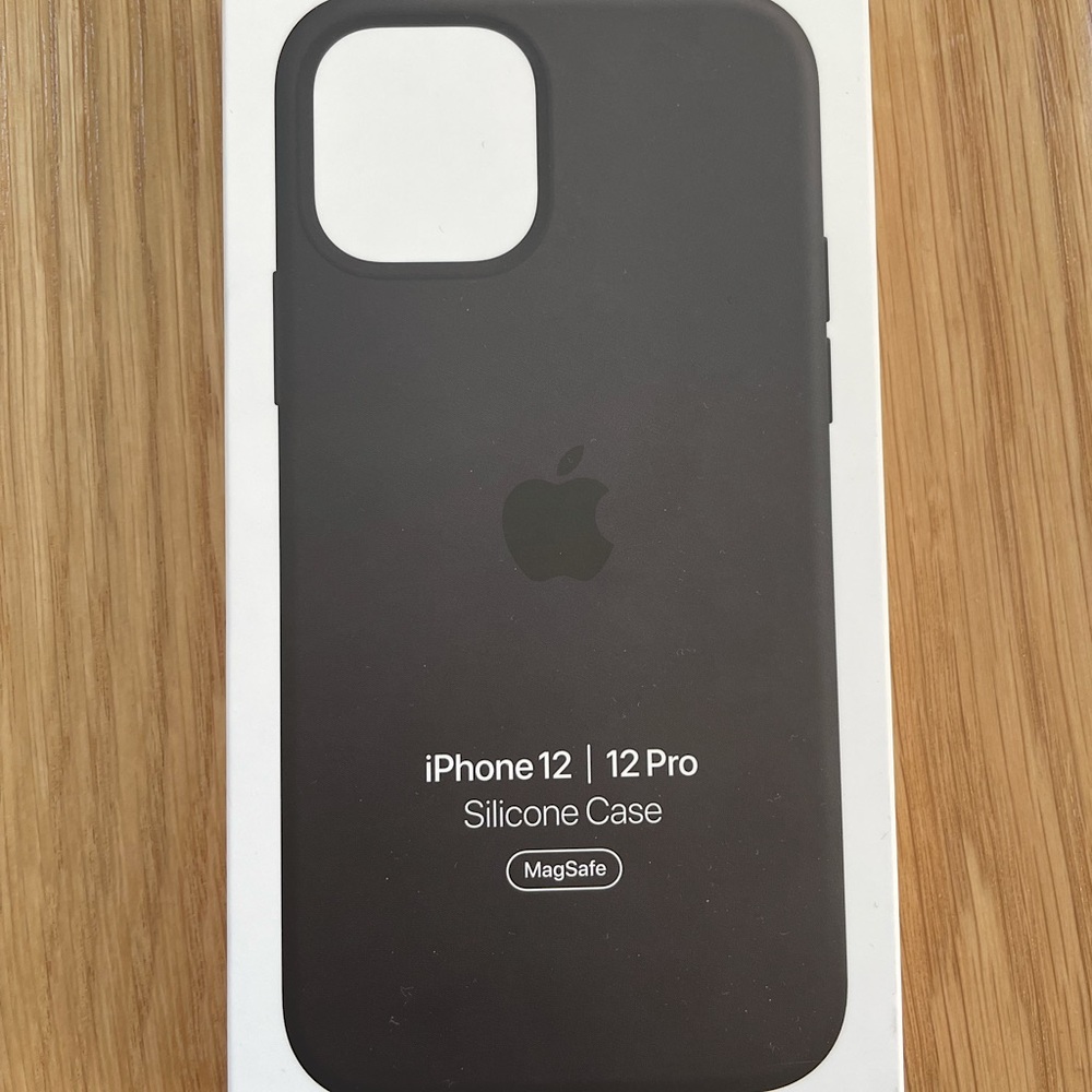 Brand New iPhone 12 Pro Silicone MagSafe Case with 2 Glass Screen Protectors